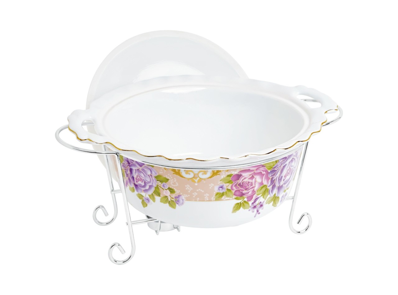 Vicenza Wadah Saji Bulat Magnolia B681